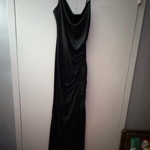 Haute Monde Black Maxi Dress